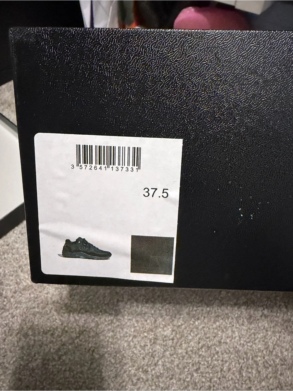 CHANEL Black Suede & Leather Sneakers
